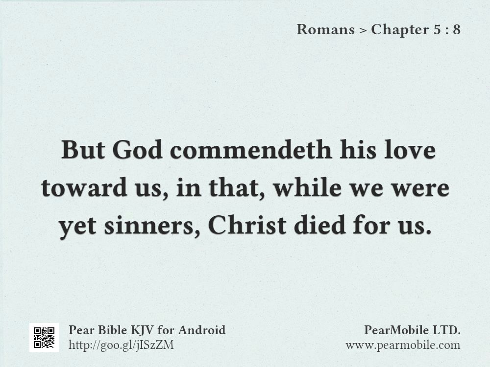 Romans, Chapter 5:8